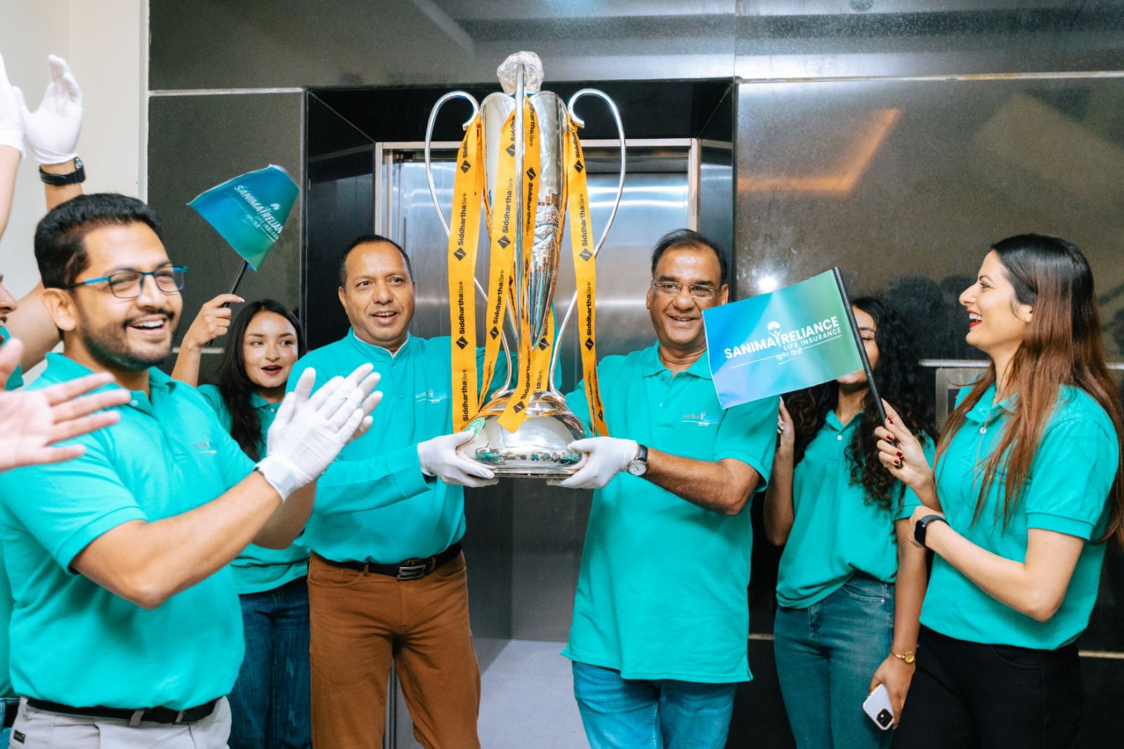 नेपाल प्रिमियर लिगको  दोस्रो संस्करणको ट्रफी टुर सानिमा रिलायन्स लाईफमा